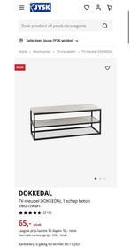 TV tafel, 100 tot 150 cm, Nieuw, Ophalen of Verzenden, Minder dan 50 cm