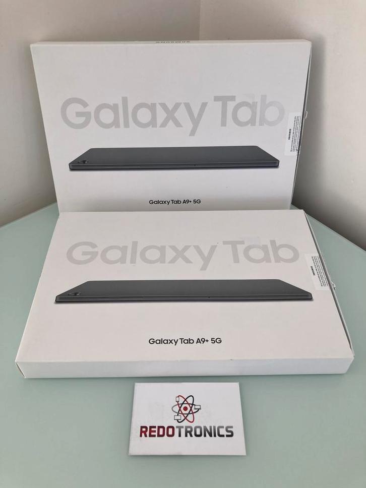 Samsung Galaxy Tab A9+ WiFi + 5G 64GB SM-X216 Grijs, Computers en Software, Android Tablets, Nieuw, Wi-Fi en Mobiel internet, 11 inch