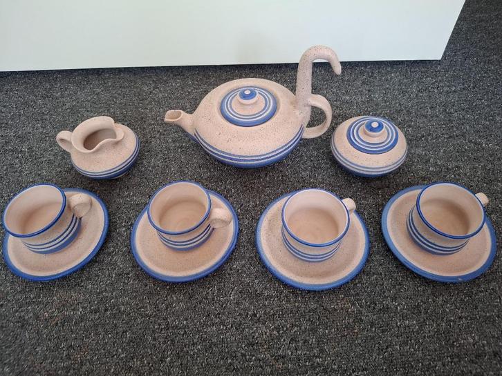 Theeservies, Huis en Inrichting, Keuken | Servies, Nieuw, Overige stijlen, Aardewerk, Ophalen of Verzenden