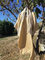 luxe kaftan + stola kleur gold MARIE FRANCE VAN DAMME, Overige kleuren, Marie france van damme, Maat 42/44 (L), Ophalen of Verzenden