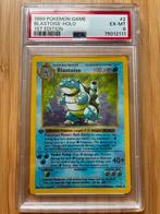 WOTC 1999 Pokemon Base - 1st Edition Blastoise Holo PSA 6, Ophalen of Verzenden, Zo goed als nieuw