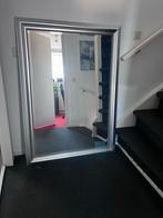 Grote zilveren Ikea spiegel, Huis en Inrichting, Woonaccessoires | Spiegels, Ophalen, 100 tot 150 cm, Zo goed als nieuw, 75 tot 100 cm