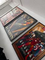 3x marvel posters 94x63,5cm, Verzamelen, Ophalen of Verzenden, Zo goed als nieuw, Rechthoekig Staand, Film en Tv