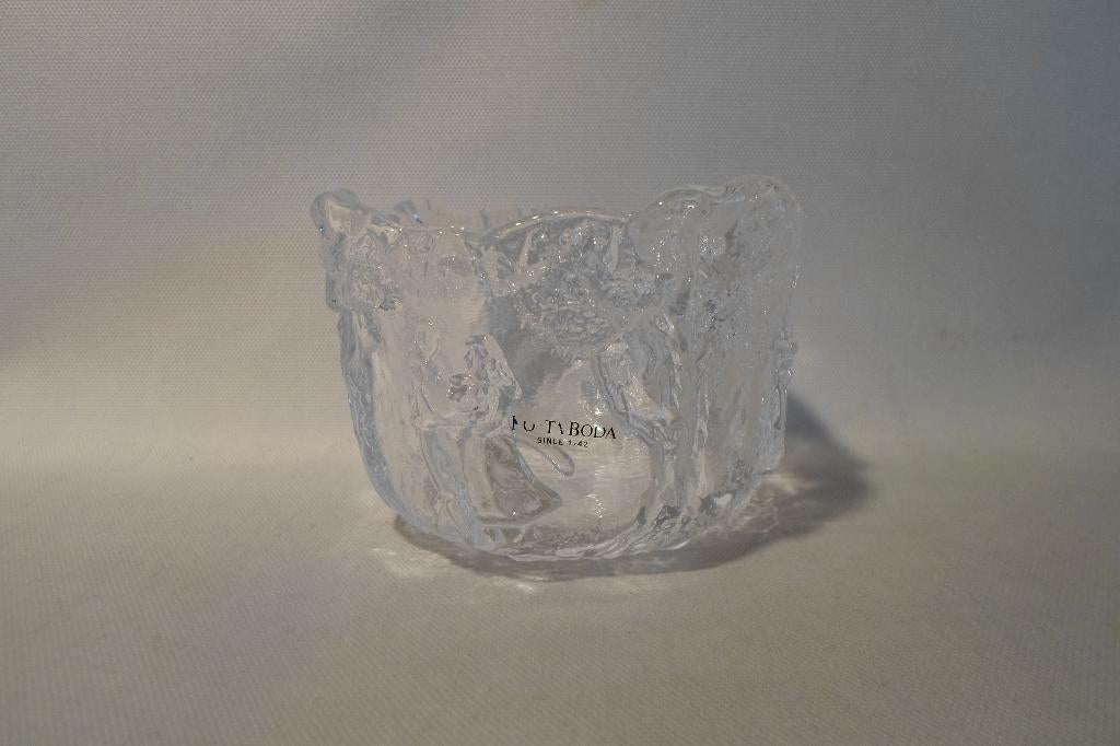 Kosta Boda Kom Kjell Engman, Antiek en Kunst, Antiek | Glas en Kristal, Ophalen of Verzenden