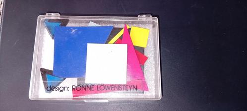 RONNE LOWENSTEYN.  Design set broche en oorstekers, Sieraden, Tassen en Uiterlijk, Broches, Zo goed als nieuw, Overige materialen