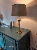 Mooie schemerlamp op marmeren Griekse voet., Ophalen, Zo goed als nieuw, Minder dan 50 cm