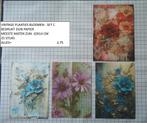 vintage plaatjes bloemen C ( 25 st ) verzendkosten 1,00 !, Ophalen, Nieuw, Overige thema's, Knipvel