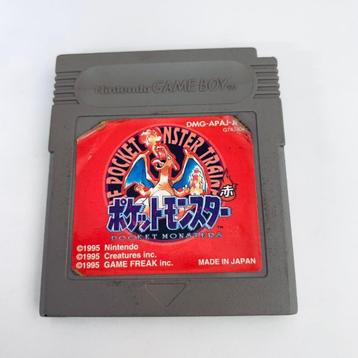 Japans GameBoy Pokémon Red cartridge only, opstart bevestigd beschikbaar voor biedingen