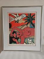 Zeefdruk Corneille La Peinture 59/200, Antiek en Kunst, Ophalen