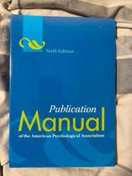 Publication Manual APA, Ophalen of Verzenden, Zo goed als nieuw, Overige uitgevers, Engels