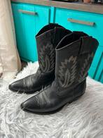 Western laarsjes zwart leer  mt 41, Kleding | Dames, Ophalen of Verzenden, Zo goed als nieuw, Zwart