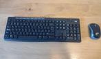 Logitech Toetsenbord + Muis MK270 Wireless, Computers en Software, Toetsenborden, Ophalen, Gebruikt, Draadloos, Qwerty