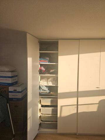 Drie IKEA Pax kasten met lades en legplanken - afbeelding 2