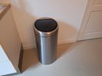 Brabantia prullenbak RVS 60L, Huis en Inrichting, 40 liter of meer, Ophalen, Rvs