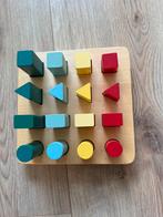 Houten Blokken & Puzzle & Flashcard, Kinderen en Baby's, Speelgoed | Houten speelgoed, Ophalen of Verzenden, Zo goed als nieuw