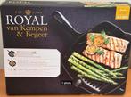 Royal van Kempen & Begeer grill pan 26cm., Ophalen of Verzenden, Nieuw, Gietijzer, Koekenpan of Braadpan