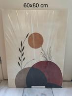 Canvas schilderijen 60x80 cm Japandi stijl, Ophalen, 50 tot 75 cm, Nieuw, Schilderij