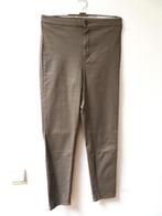 X11 MASSIMO DUTTI coated broek grijs maat 36, Kleding | Dames, Massimo Dutti, Ophalen of Verzenden, Zo goed als nieuw, Maat 36 (S)