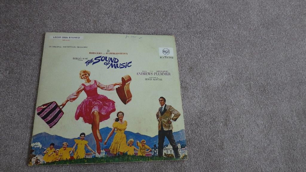 LP Sound of Music, Cd's en Dvd's, Vinyl | Filmmuziek en Soundtracks, Ophalen of Verzenden, Gebruikt, 12 inch