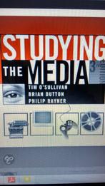 Studying the media excl. Verzendkosten tim osullivan bria, Ophalen of Verzenden, Gelezen
