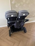 Bugaboo donky twin 3 all black, Ophalen, Zo goed als nieuw, Kinderwagen of Buggy