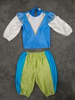 Pietenpak - blauw wit groen - maat 104, Diversen, Sinterklaas, Ophalen of Verzenden, Zo goed als nieuw