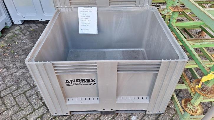palletbak vleesbak  accubak 100x120x79 cm Nieuw, Doe-het-zelf en Verbouw, Kratten en Dozen, Nieuw, Bak of Kist, 100 cm of meer
