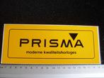 sticker prisma moderne kwaliteitshorloges horloges logo, Verzenden, Zo goed als nieuw, Merk