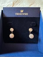 Swarovski oorstekers Rose/ goud, Sieraden, Tassen en Uiterlijk, Oorbellen, Met kristal, Nieuw, Ophalen of Verzenden, Knopjes of Stekers