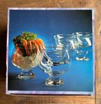 Zeevruchten cocktail glazen 4 stuks, Glas of Glazen, Nieuw, Ophalen of Verzenden, Glas