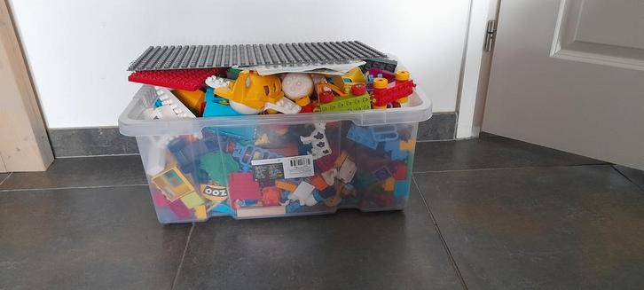 Duplo, grote bak vol, Kinderen en Baby's, Speelgoed | Duplo en Lego, Gebruikt, Duplo, Ophalen