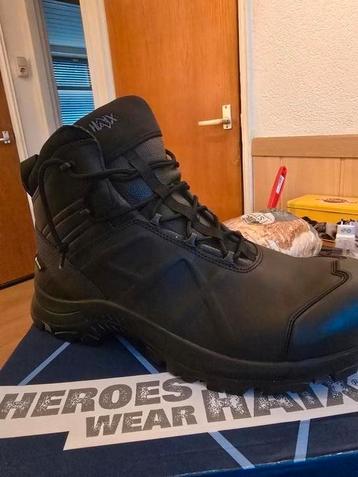 NIEUW in doos Haix black eagle mid veiligheidsschoenen 47 beschikbaar voor biedingen