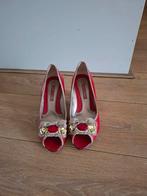 Dames pumps 39,5 rood Janet & Janet, Pumps, Ophalen of Verzenden, Rood, Janet & Janet