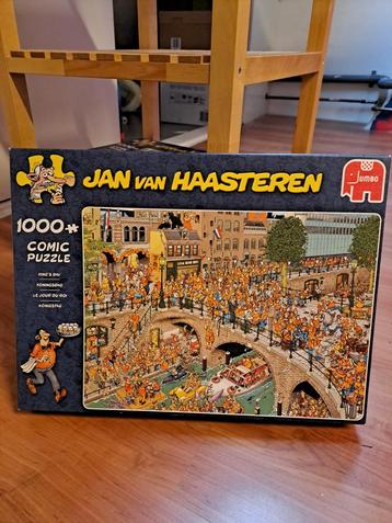 Jan van Haasteren puzzel Koningsdag 1000 stuks beschikbaar voor biedingen