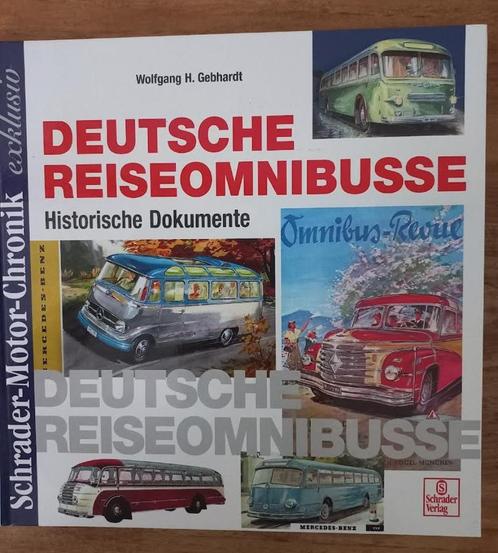 Deutsche Reiseomnibusse. Historische Dokumente.-Gebhardt,W.H, Boeken, Vervoer en Transport, Nieuw, Bus, Ophalen of Verzenden