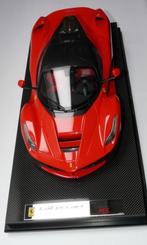 Ferrari LaFerrari Rood met Carbon dak van Amalgam #10 van 10, Ophalen of Verzenden, Nieuw, 1:9 t/m 1:12, Auto