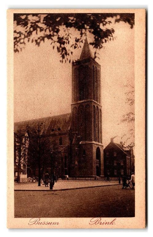 Bussum, Brink. Nauta A1520, Verzamelen, Ansichtkaarten | Nederland, Ongelopen, Noord-Holland, Voor 1920, Verzenden
