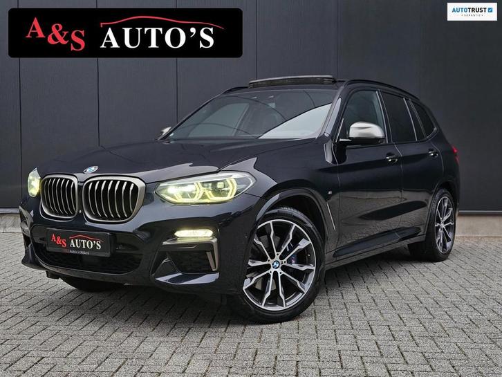 BMW X3 M40i xDrive High Executive 360pk Panodak Leder Trekha, Auto's, BMW, Te koop, X3, 360° camera, 4x4, ABS, Achteruitrijcamera