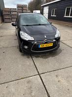 Citroën DS3 1.6 VTI 88KW 2012 Zwart, Auto's, Citroën, Voorwielaandrijving, Stof, Metallic lak, Zwart
