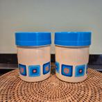 Vintage voorraadpotten jaren '70, Huis en Inrichting, Ophalen of Verzenden, Zo goed als nieuw