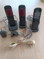 DECT telefoon Panasonic 3 stuks, Telecommunicatie, Vaste telefoons | Handsets en Draadloos, Ophalen of Verzenden, Zo goed als nieuw