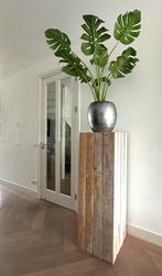 Houten pilaar / zuil / sokkel  - 42x42x125cm, Huis en Inrichting, Woonaccessoires | Zuilen en Pilaren, Ophalen, Gebruikt