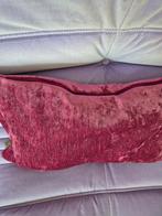 Dutch decor kussen velours fluweel in bordeaux, Huis en Inrichting, Woonaccessoires | Kussens, Ophalen of Verzenden, Zo goed als nieuw