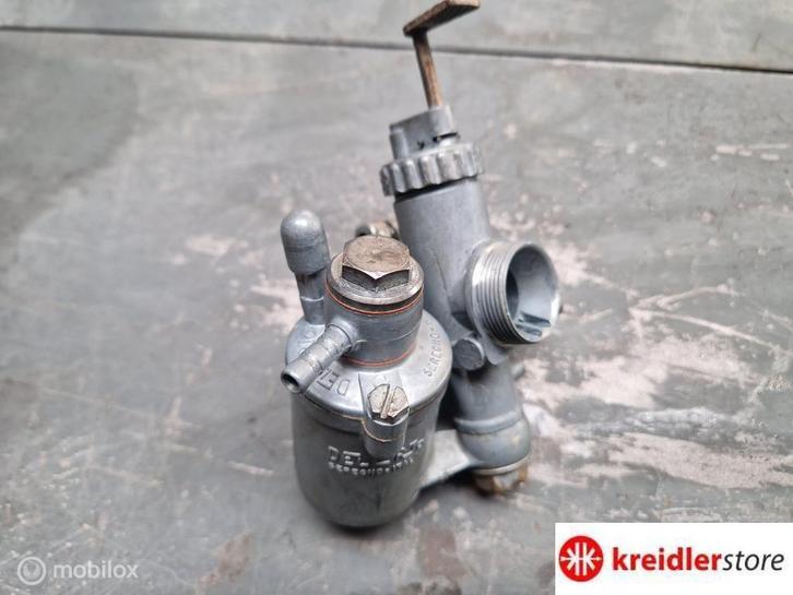 Dellorto UA17S Valstroom carburateur met losse vlotterbak, Fietsen en Brommers, Brommeronderdelen | Oldtimers, Gebruikt, Ophalen of Verzenden