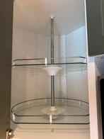Ikea Utresta draai plateau glaz, Huis en Inrichting, Ophalen, 50 tot 100 cm, Zo goed als nieuw, Minder dan 100 cm