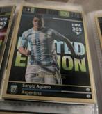 Panini adrenalyn xl fifa 365. Sergio Aguero Zeldzaam, Ophalen of Verzenden, Zo goed als nieuw, Plaatje