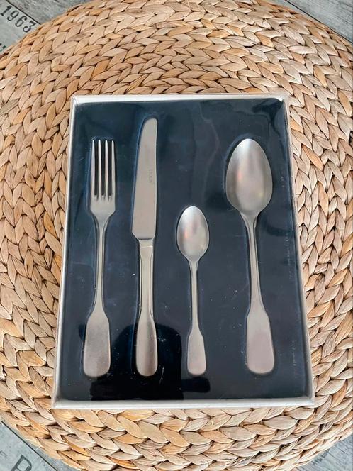 Vintage IKEA GLASYRER Fiddleback Bestekset, Huis en Inrichting, Keuken | Bestek, Nieuw, Bestekset, Rvs of Chroom, Vaatwasserbestendig