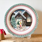 Gien France Chalet Noël Jaarbord Kerstbord 2021, Huis en Inrichting, Keuken | Servies, Overige materialen, Nieuw, Ophalen of Verzenden