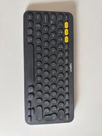 Logitech Draadloos Toetsenbord, Computers en Software, Toetsenborden, Gebruikt, Multimediatoetsen, Ophalen of Verzenden, Draadloos