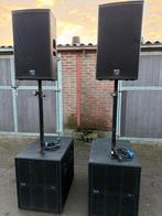 2x DB Technologies KS10 + 2x DVX D12 met tussenpalen, Ophalen, Gebruikt, 1000 watt of meer, P.A.